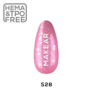 S28 Gel Glitter Color UV&LED Makear 8ml