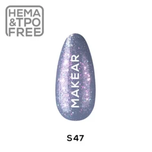 S47 Gel Glitter Color UV&LED Makear 8ml