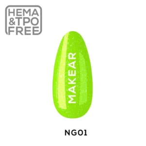 NG01 Gel Glitter Color UV&LED Makear 8ml