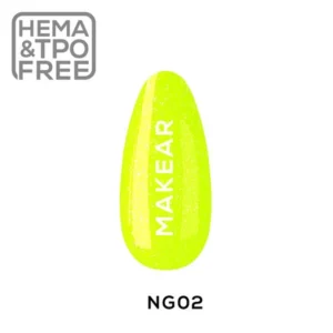 NG02 Gel Glitter Color UV&LED Makear 8ml