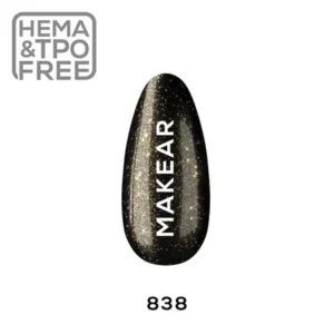 838 Glitter Gel Color UV&LED Makear 8ml