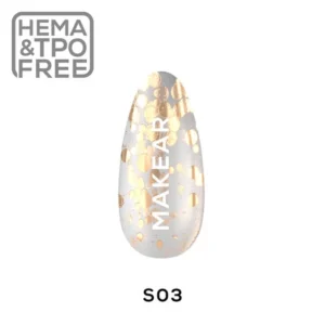 S03 Gel Glitter Color UV&LED Makear 8ml