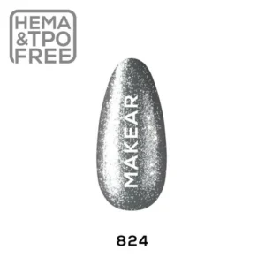 824 Glitter Gel Color UV&LED Makear 8ml