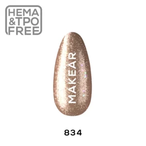 834 Glitter Gel Color UV&LED Makear 8ml