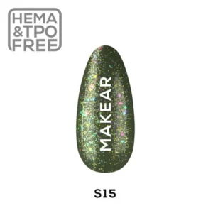 S15 Gel Glitter Color UV&LED Makear 8ml