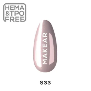 S33 Gel Glitter Color UV&LED Makear 8ml