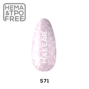 S71 Gel Glitter Color UV&LED Makear 8ml